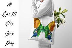 Butterfly - vector watercolor Product Image 1