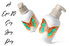 Butterfly - vector watercolor Product Image 1