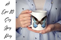Butterfly - vector watercolor Product Image 1
