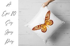 Butterfly - vector watercolor Product Image 2