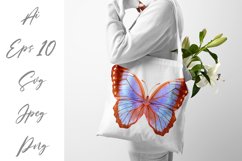 Butterfly - vector watercolor Product Image 3