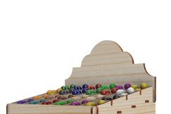 2"x2" 24 grids Countertop Retail Display Bead Storage Box Product Image 3