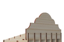 2"x2" 24 grids Countertop Retail Display Bead Storage Box Product Image 7