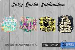 Vegan Quotes Sublimation | Funny T Shirt Designs | Vegan PNG Product Image 13