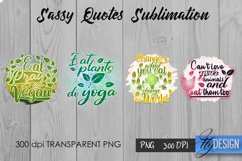 Vegan Quotes Sublimation | Funny T Shirt Designs | Vegan PNG Product Image 8