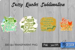 Vegan Quotes Sublimation | Funny T Shirt Designs | Vegan PNG Product Image 7