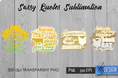 Vegan Quotes Sublimation | Funny T Shirt Designs | Vegan PNG Product Image 3