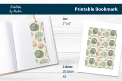 Vintage Botanical Root Vegetable Bookmarks for Book Lovers Product Image 1