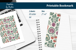 Cottagecore Cookbook Bookmark Printable Product Image 2