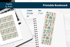Botanical Root Vegetable Bookmarks for Garden Journals Product Image 2