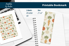 Heirloom Vegetable Reading Bookmarks Printable Product Image 2