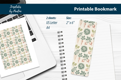 Cottagecore Vegetable Bookmarks Printable for Cozy Reading Product Image 2