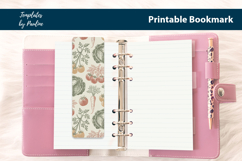 Cottagecore Vegetable Bookmarks Printable for Cozy Reading Product Image 3