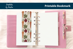 Printable Root Vegetable Bookmarks for Cozy Journals Product Image 3