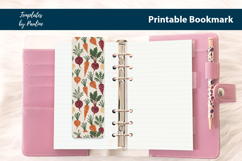 Printable Botanical Cookbook Bookmarks. Print and Cut Product Image 3