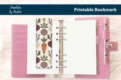 Printable Vegetable Bookmarks for Kids Reading Time Product Image 3