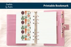 Printable Botanical Vegetable Bookmarks for Readers Product Image 3