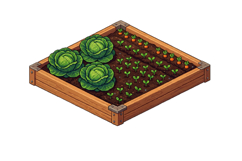 Vegetable Garden Box Png |Garden Png Product Image 1
