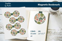 Magnetic Vegetable Bookmark Print and Cut Product Image 1