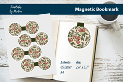 Heirloom Vegetable Printable Bookmark, Magnetic Bookmark Product Image 1
