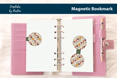 Minimal Root Vegetable Magnetic Bookmark Print and Cut Product Image 3