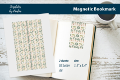 Vintage Vegetable Illustration Bookmark Print and Cut Product Image 1