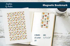 Scandinavian Farmhouse Bookmark, Carrot, Beet, Turnip Product Image 1