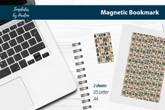 Scandinavian Vegetable Bookmark Printable Product Image 2