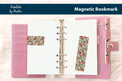 Botanical Reader Printable Bookmark, Magnetic Bookmark Product Image 3