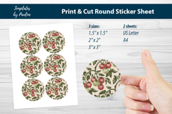 Farmers Market Stickers, Vegetable Packaging Labels Product Image 1