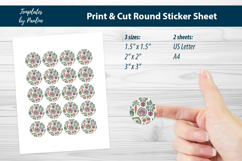 Rustic Food Branding Seals, Farmers Market Packaging Product Image 3