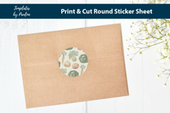 Carrot Cabbage Tomato Seals, Rustic Packaging Stickers Product Image 4