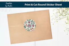 Rustic Food Branding Seals, Farmers Market Packaging Product Image 4