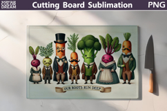 Funny Vegetables Cutting Board | Kitchen Chopping Boa Product Image 5