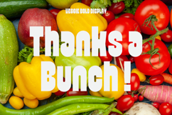 Veggie - Bold Font Product Image 13