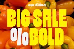 Veggie - Bold Font Product Image 2