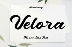 Velora - Modern Script Font Product Image 1