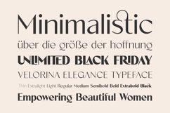 Velorina - Elegance Minimalist Font Product Image 11