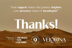 Velorina - Elegance Minimalist Font Product Image 14
