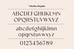 Velorina - Elegance Minimalist Font Product Image 5