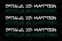 Velum Stroke | Monoline Handwritten Graffiti Tag Webfont Product Image 3