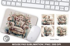 Mouse Pad Velvet Chair Product Image 1