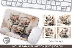 Mouse Pad Velvet Chair Product Image 1