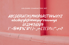 Velzaro - The Handmade Brush Font Product Image 5