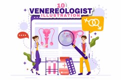 10 Venereologist Diagnostic Illustration Product Image 1