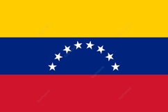 Flag of Venezuela Svg Png, Venezuelan Svg, Venezuela Pride Product Image 1