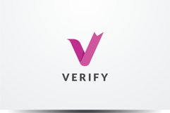 Verify - Letter V Logo Template Product Image 3