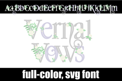 Vernal Vows Color Font Product Image 1