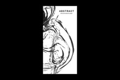 Vertical abstract splashed watercolor texture vector Product Image 1