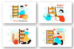 10 DIY Vertical Gardening Illustration Product Image 2